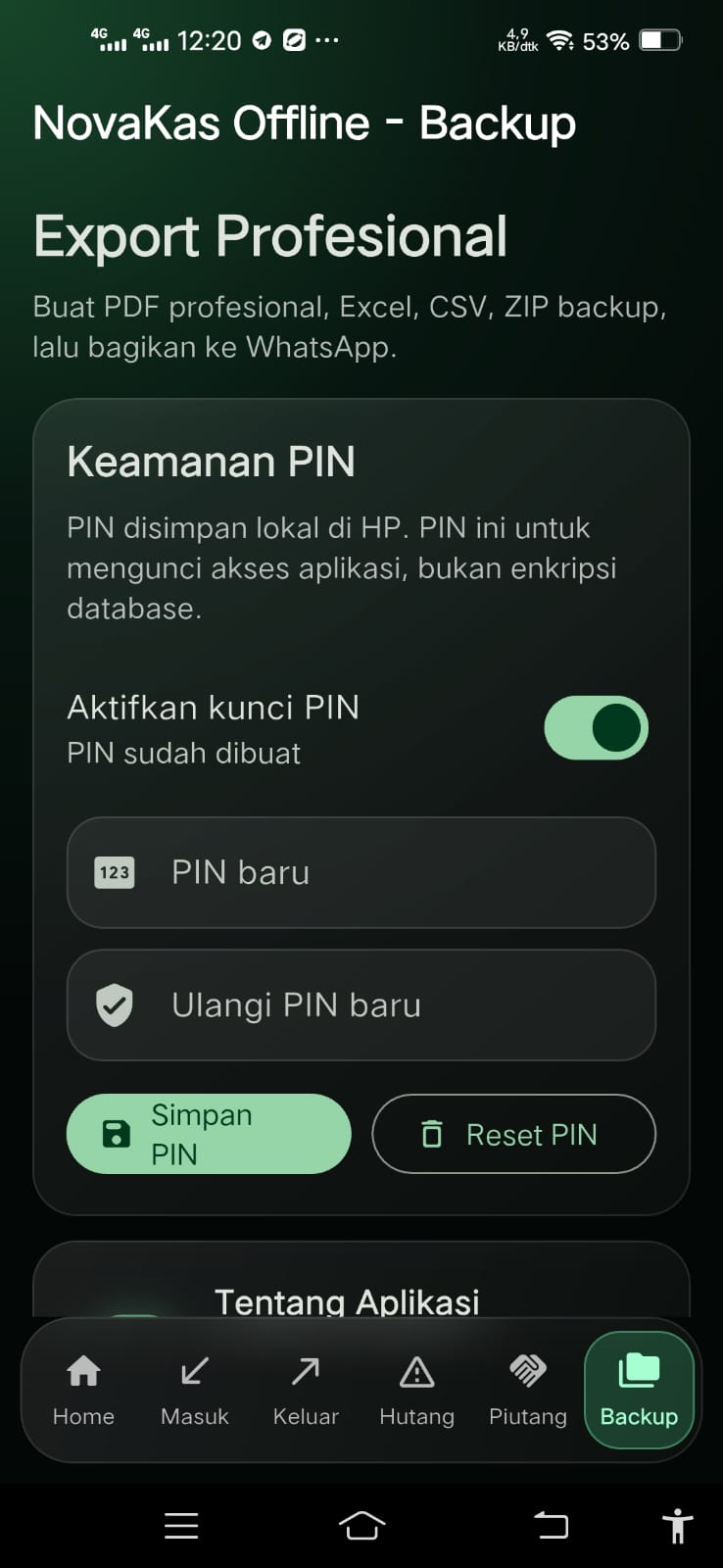 NovaKas Android app preview